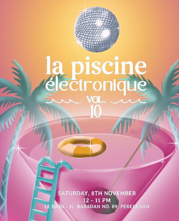 La Piscine Électronique at Le Bajo Bali