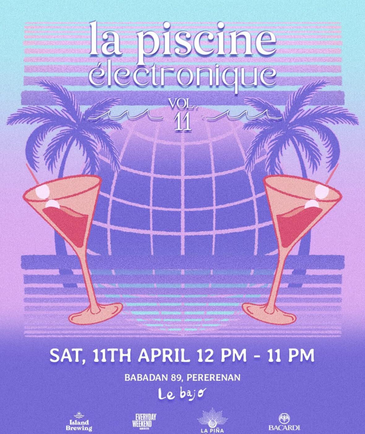 La Piscine Électronique at Le Bajo Bali