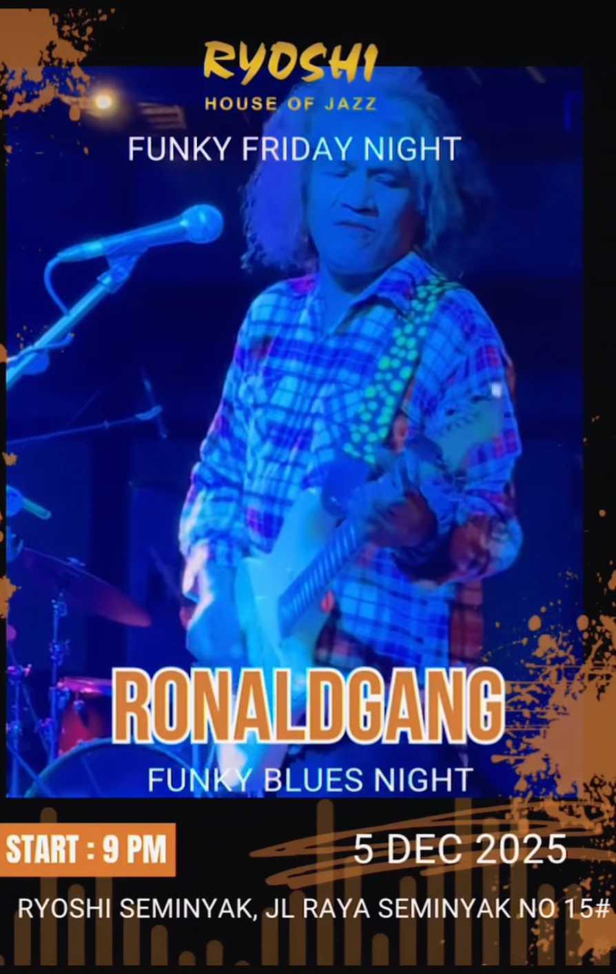 Funky Friday Night at Ryoshi House Of Jazz