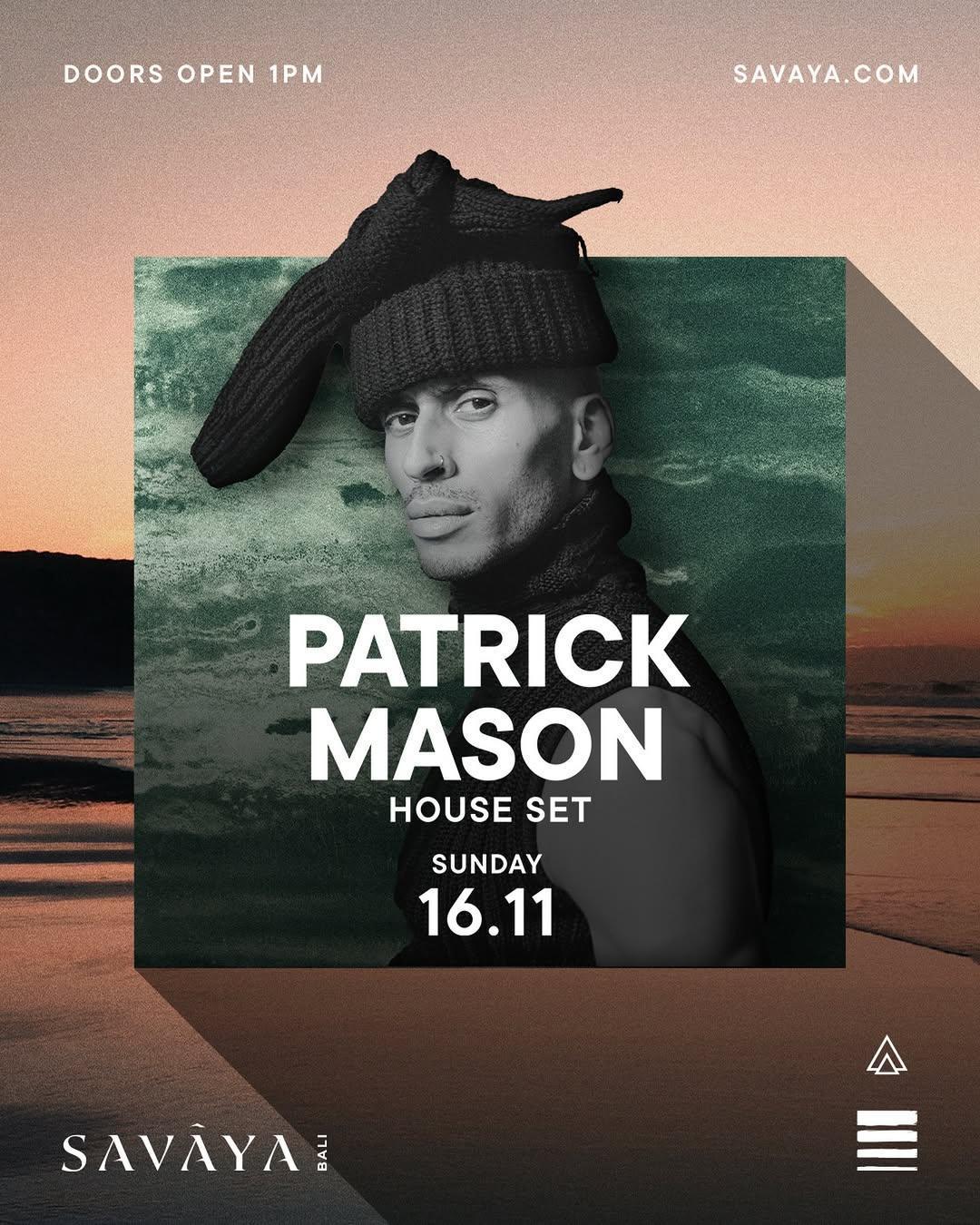 Patrick Mason at Savaya Bali Patrick Mason at Savaya Bali