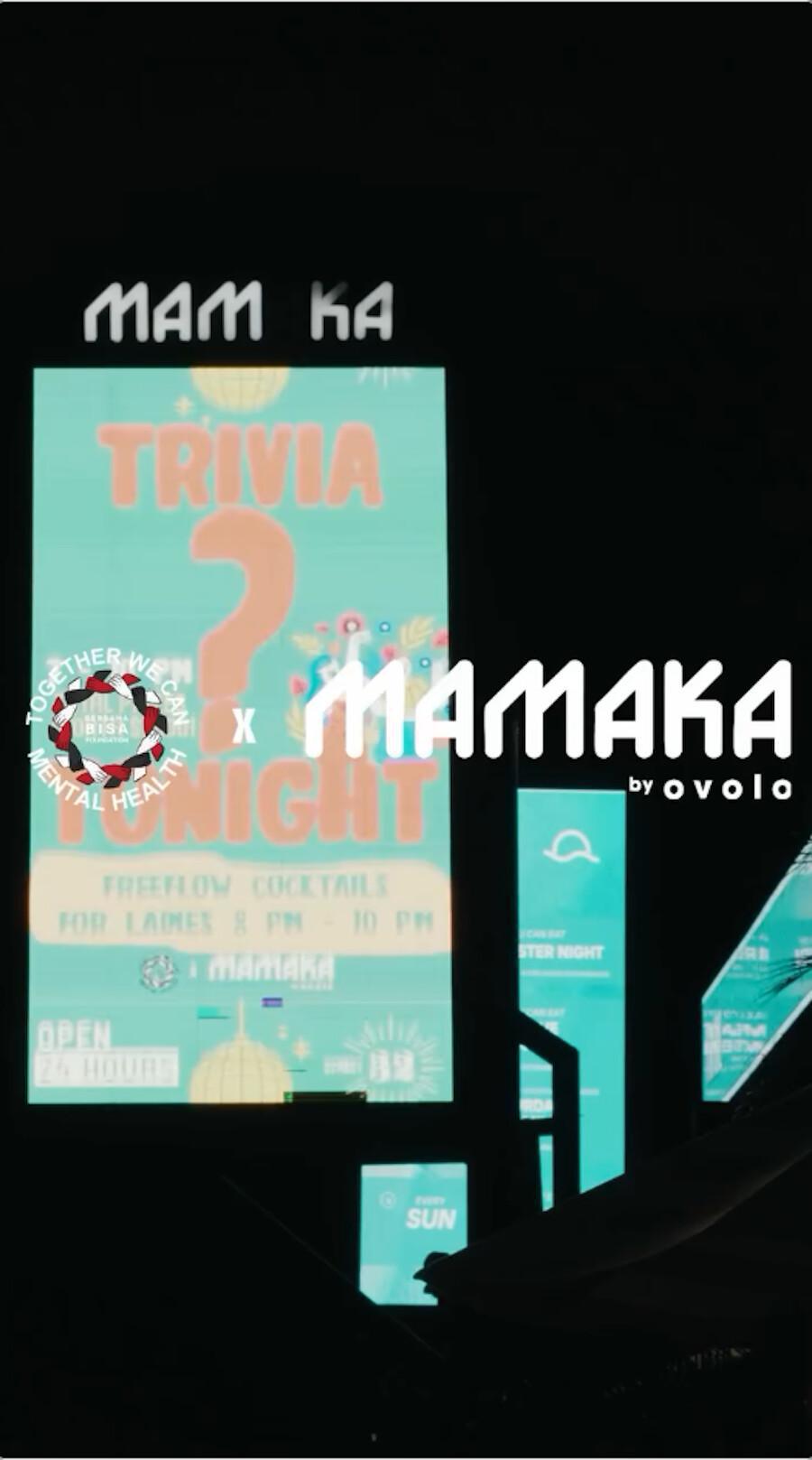 Trivia Night at Mamaka Bali