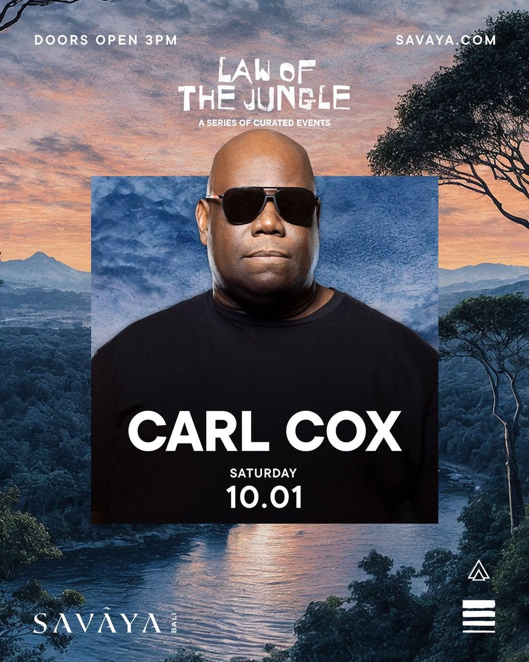 Carl Cox at Savaya Bali