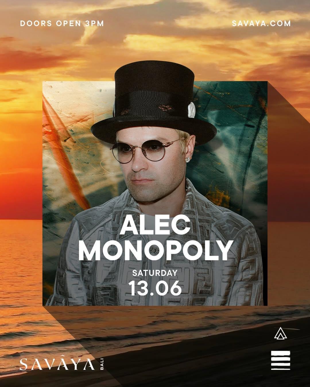 Alec Monopoly at Savaya Bali