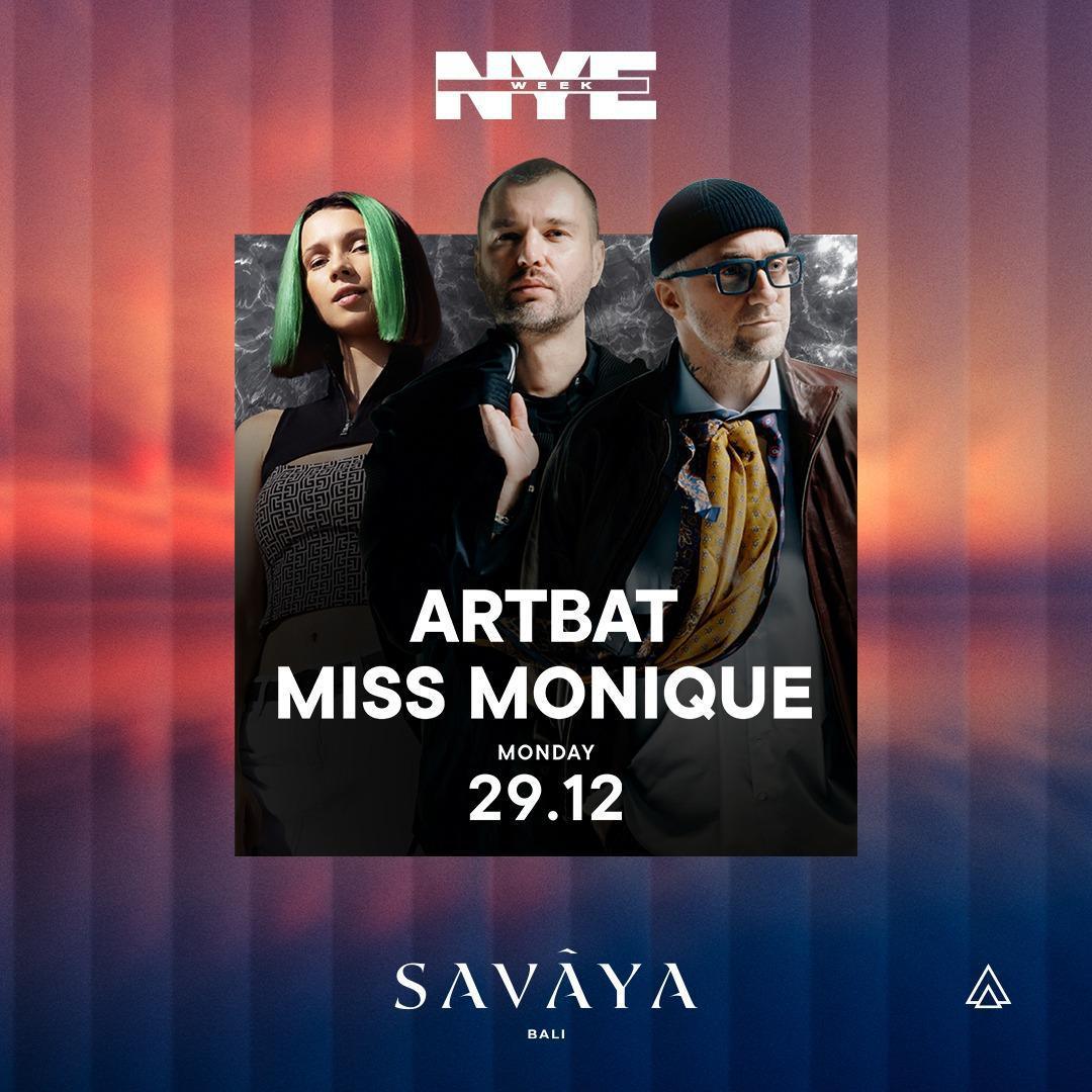 Artbat + Miss Monique at Savaya Bali