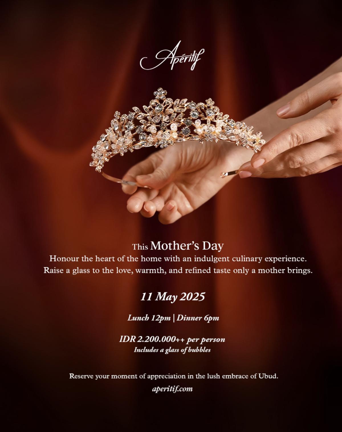 Mother Day at Aperitif Bali