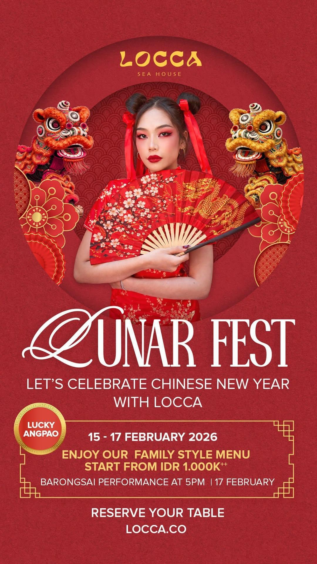 Lunar Fest at Locca Sea House Bali