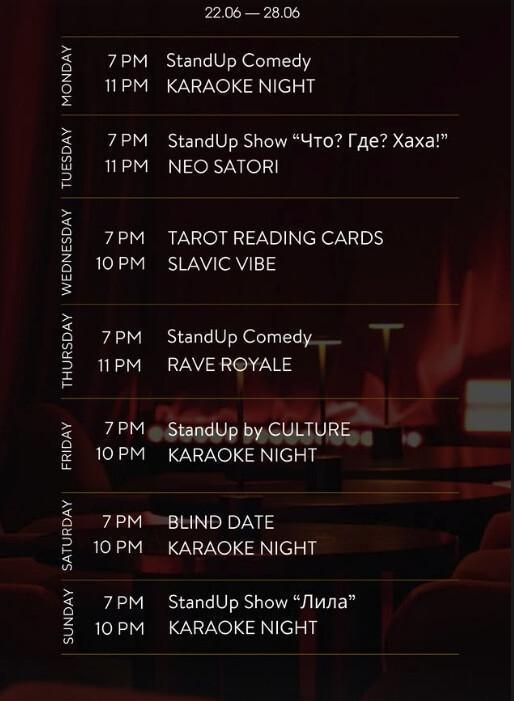 This Week at The Room Bali