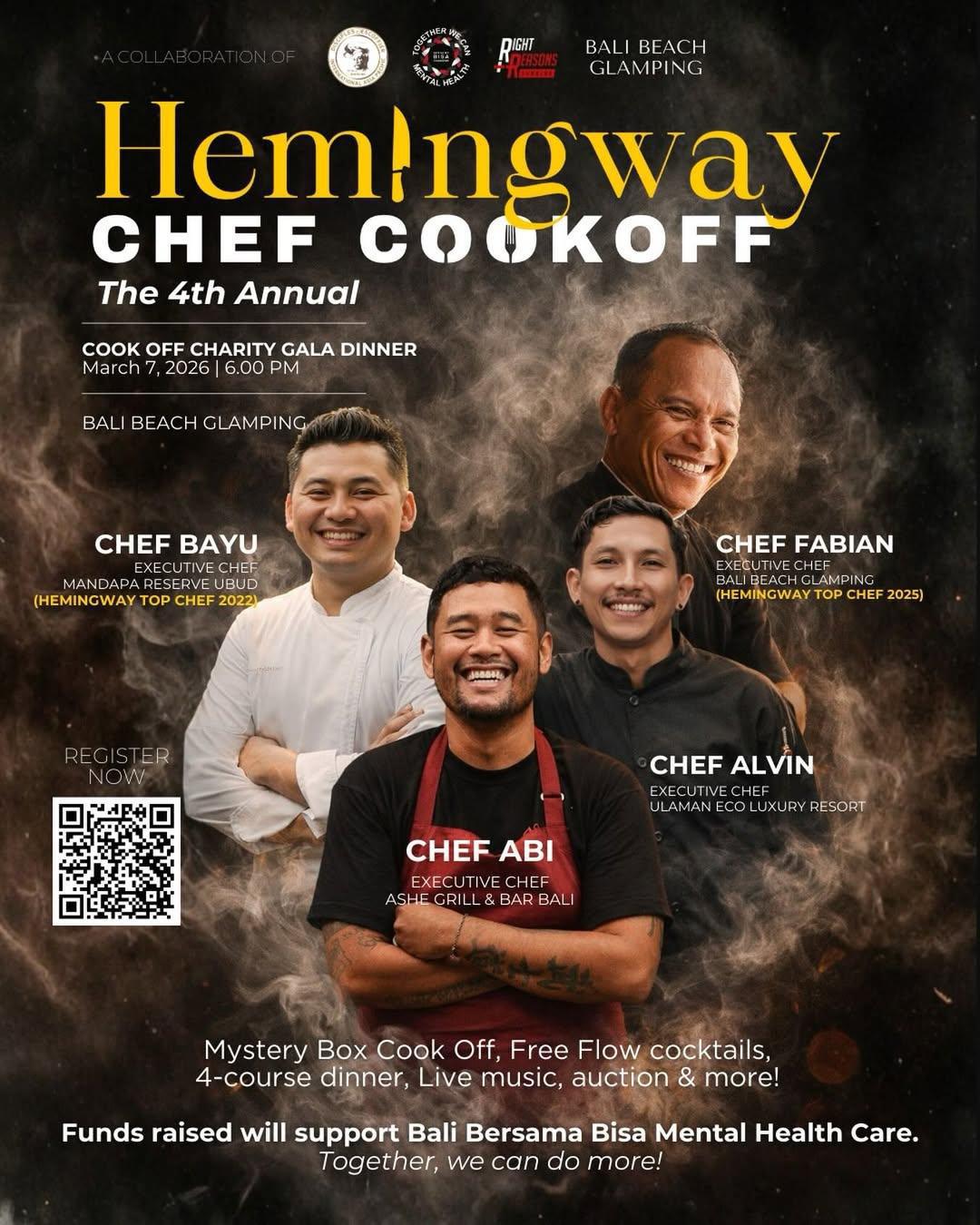 4th Annual Hemingway Chef Cook Off at Bali Beach Glamping 4th Annual Hemingway Chef Cook Off at Bali Beach Glamping