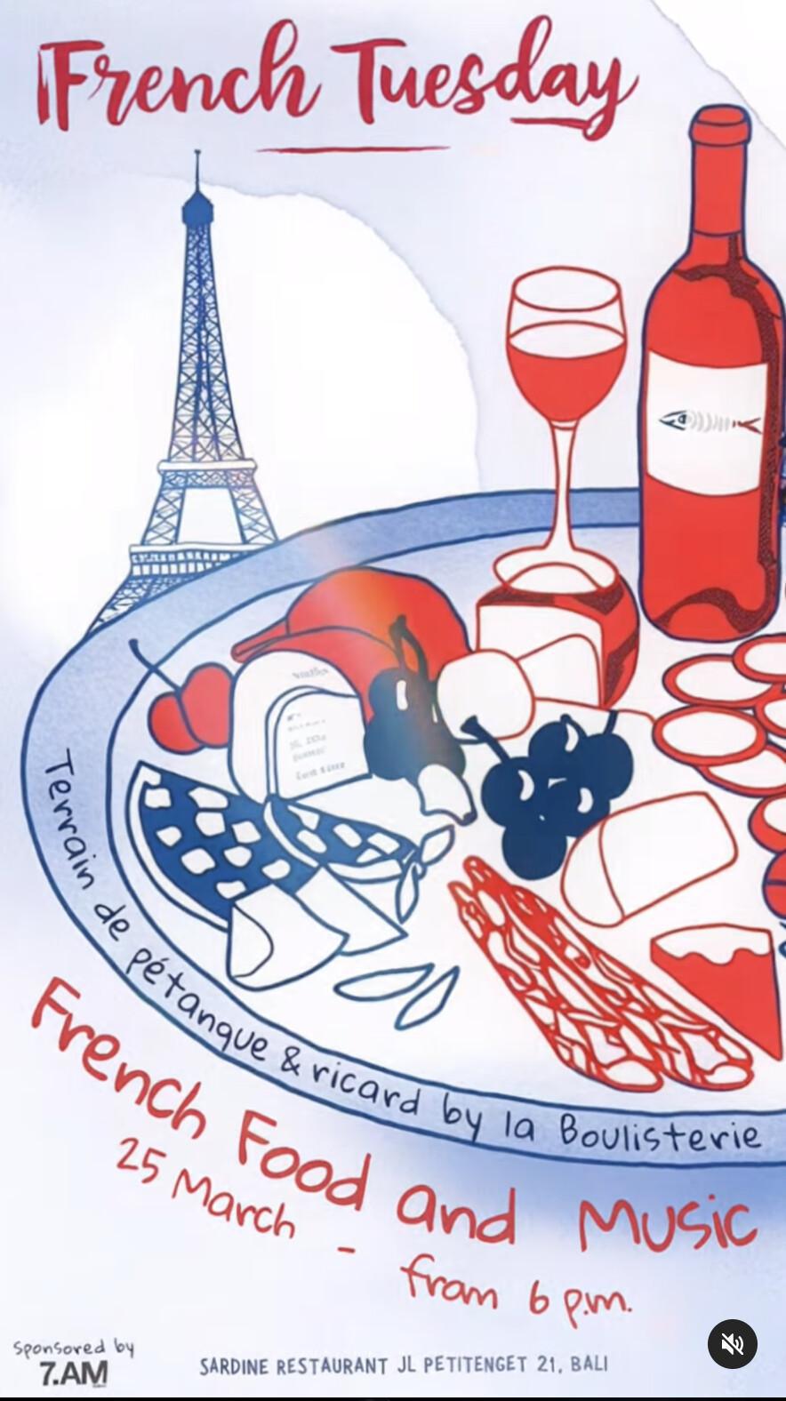 French Tuesday at Sardine by K Club