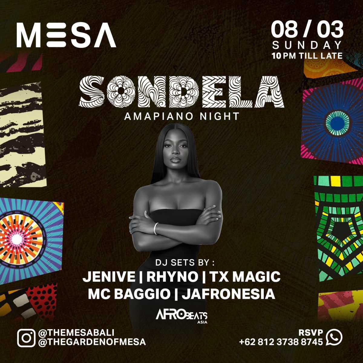 Sondela at The Mesa Club Sondela at The Mesa Club