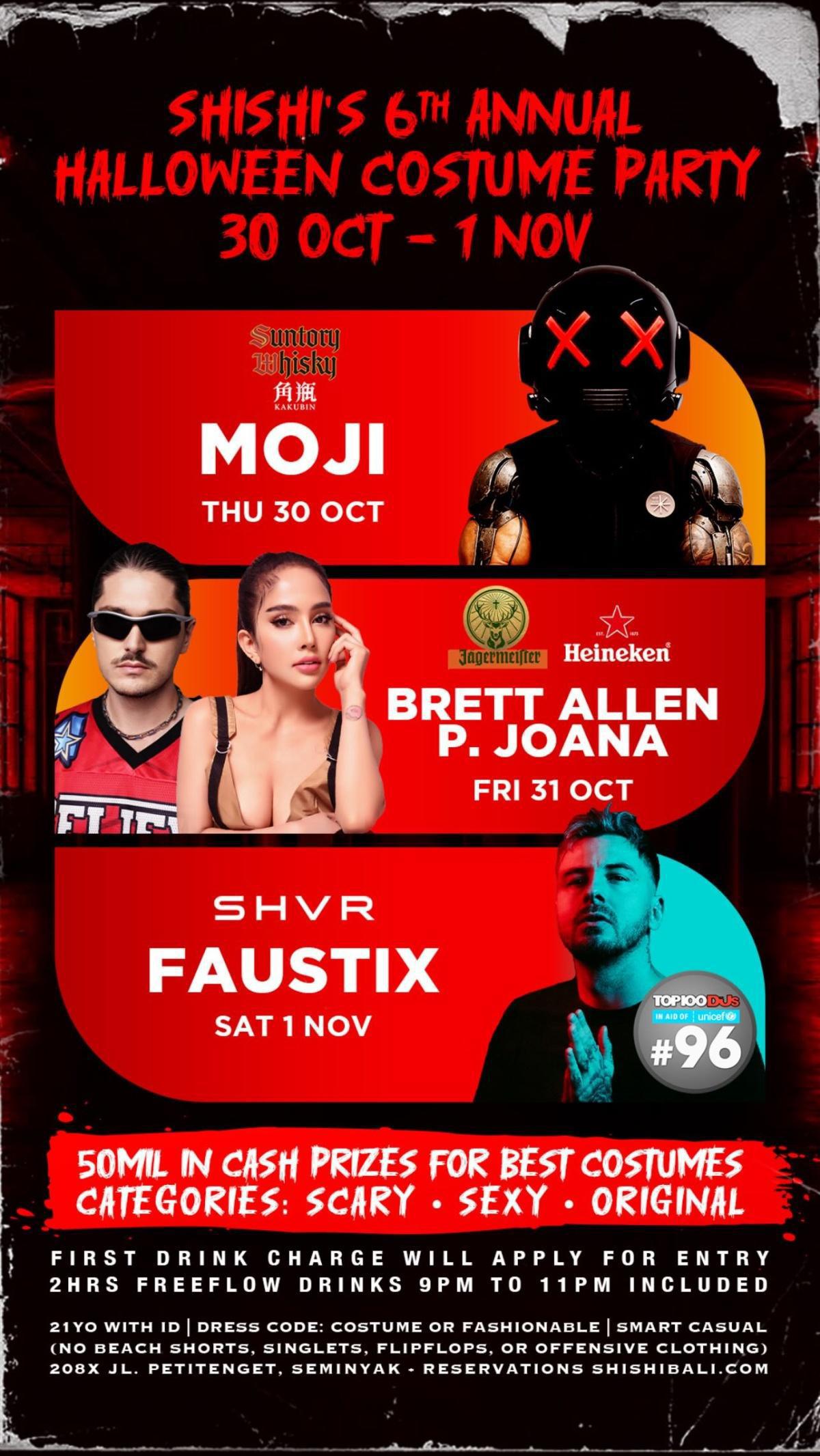 Halloween at Shishi Bali