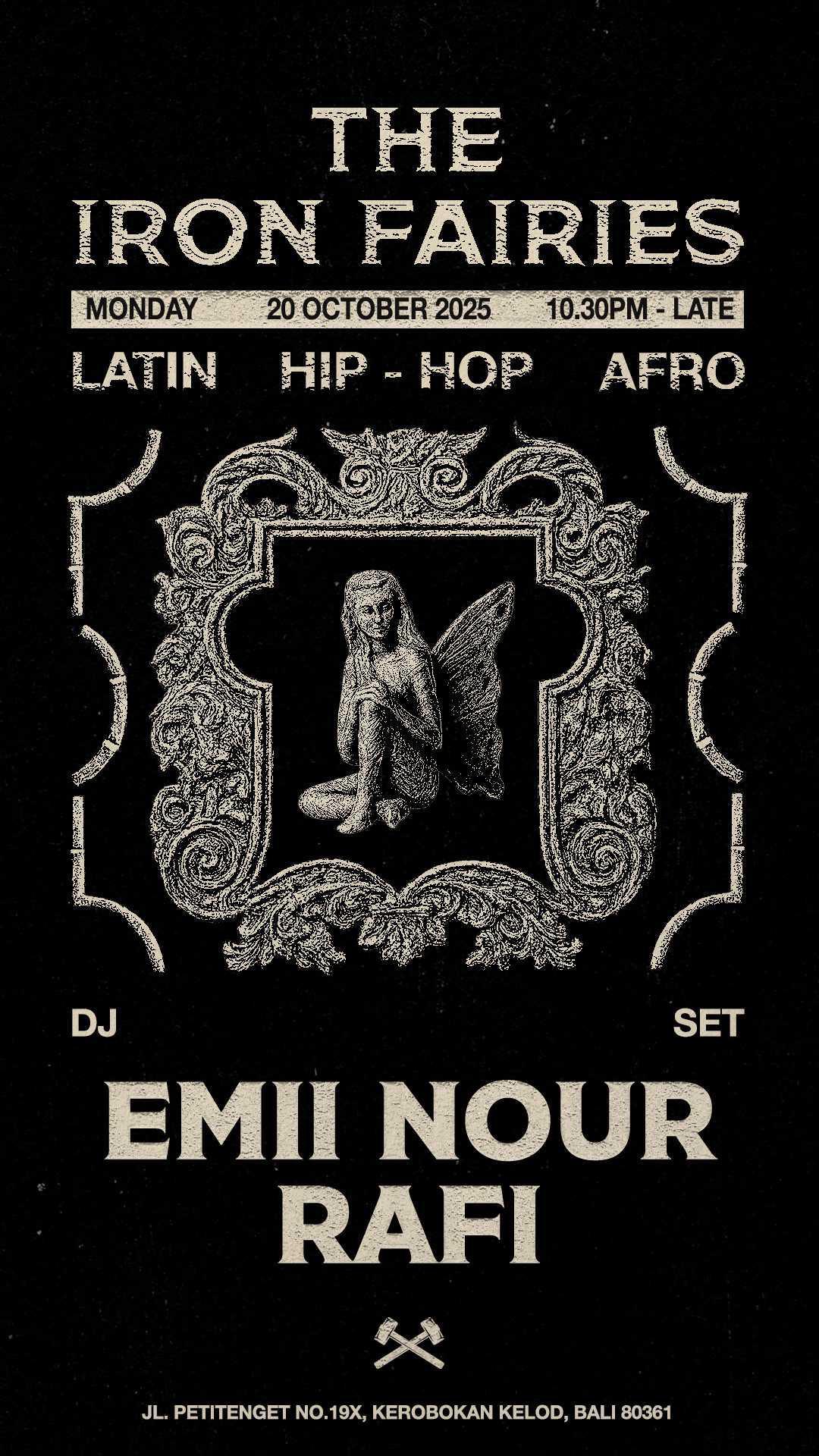 Monday at The Iron Fairies Bali