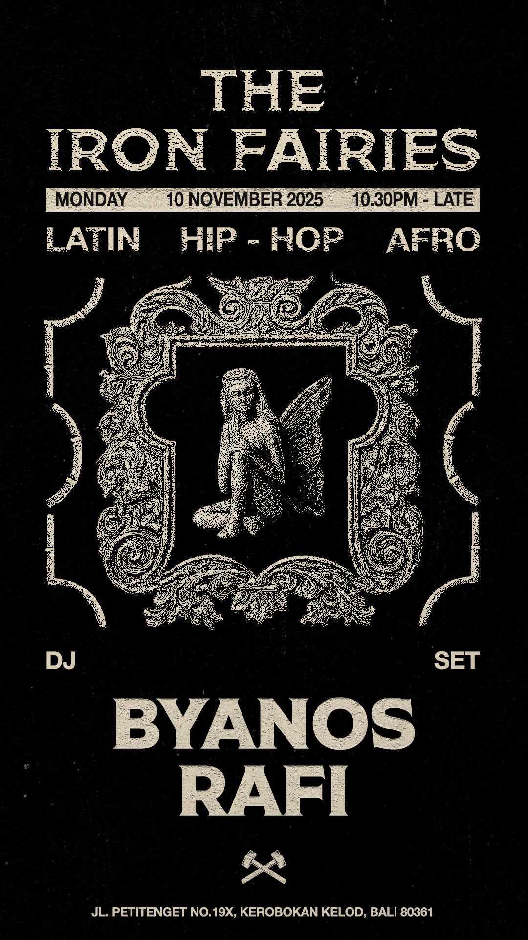 Monday at The Iron Fairies Bali