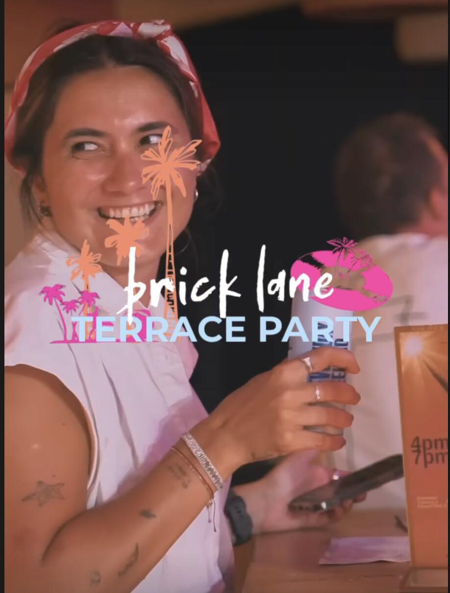 SUMMER TERRACE PARTY at Brick Lane