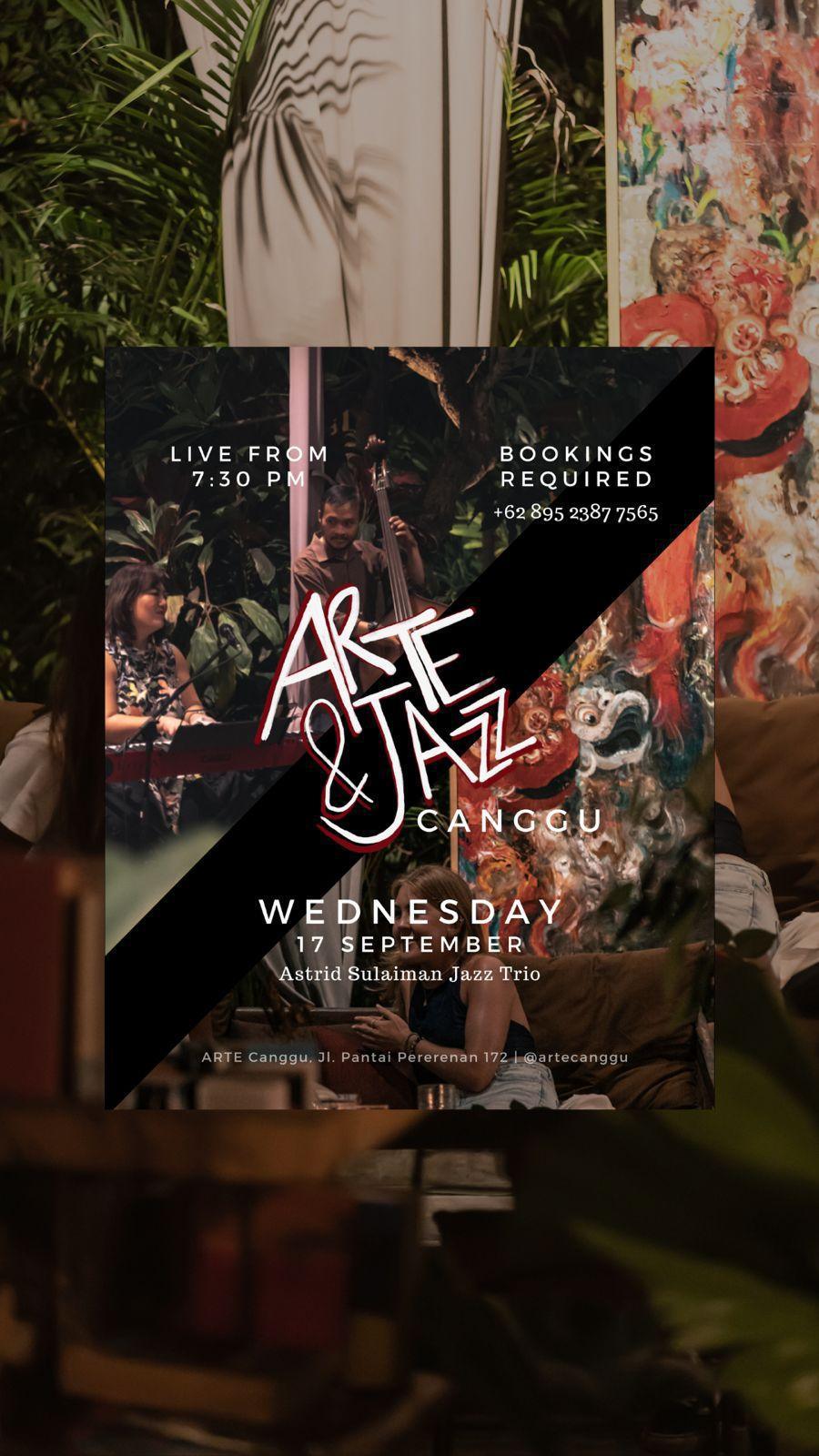 Arte & Jazz at ARTE Canggu