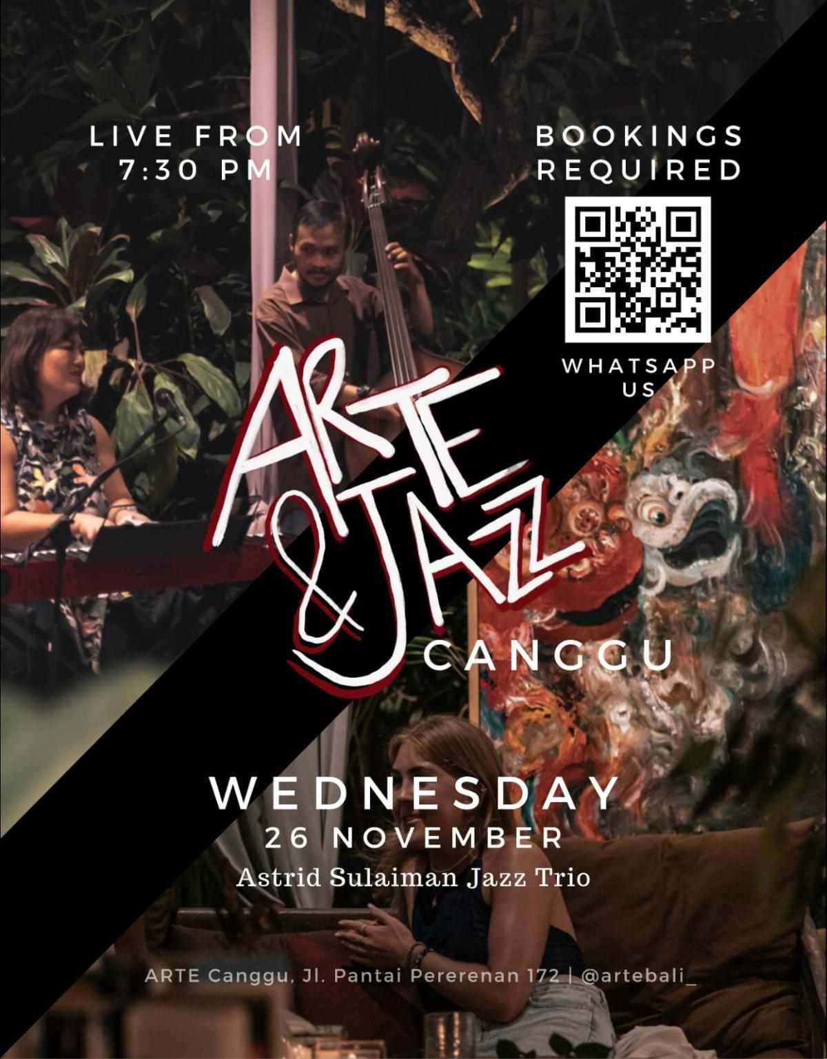 Arte & Jazz at ARTE Canggu
