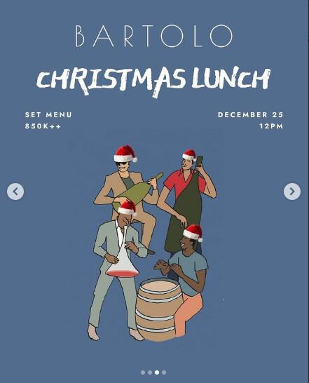 Christmas at Bartolo Bali 