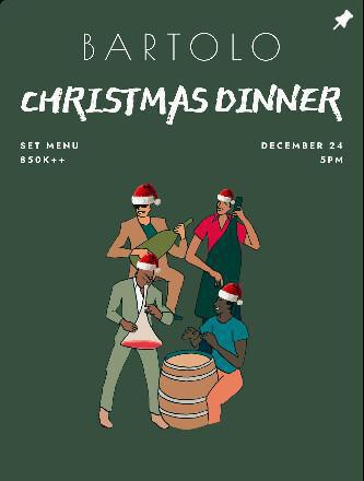 Christmas at Bartolo Bali 