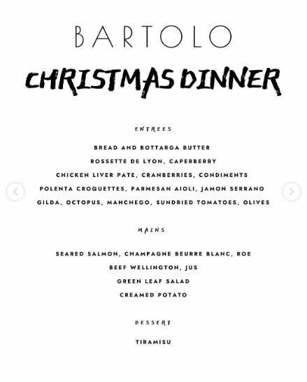 Christmas at Bartolo Bali 