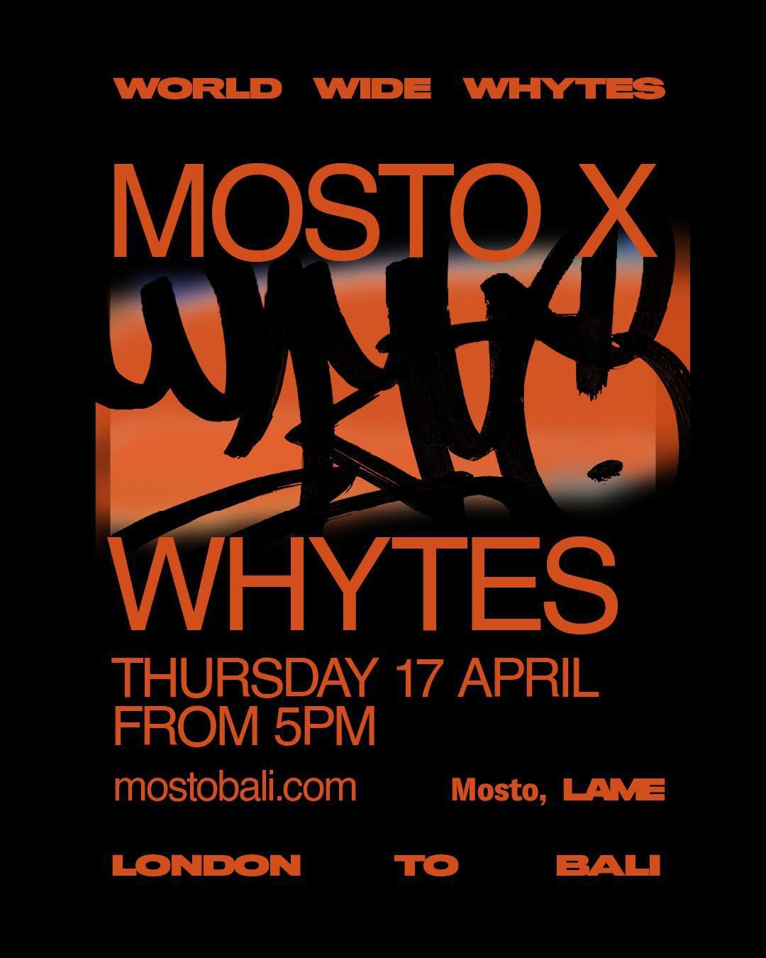 MOSTO X WHYTE'S at Mosto Bali