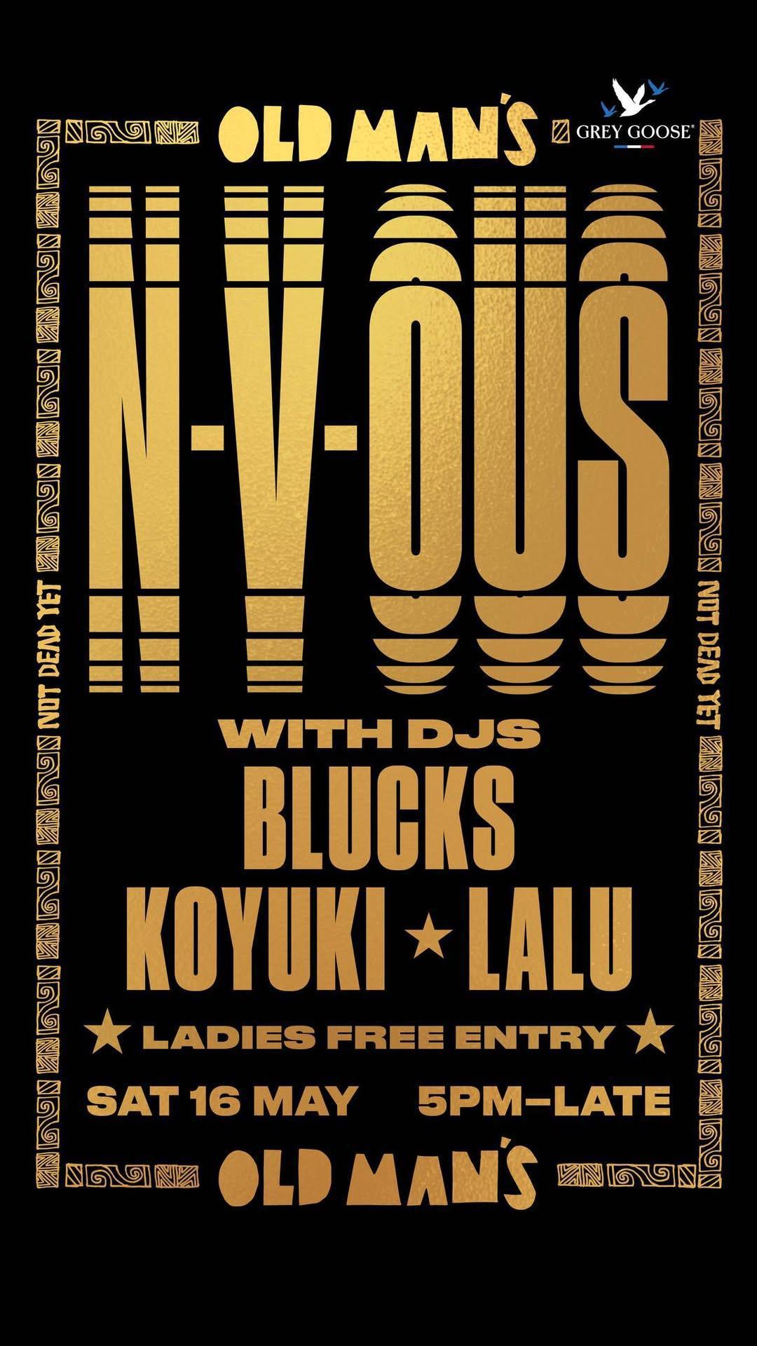 N-V-OUS Party at Old Man's Bali