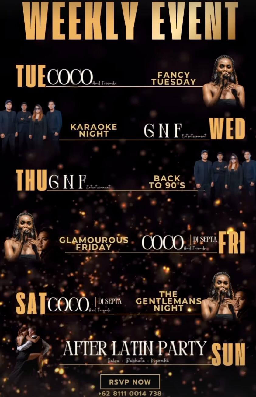 Week Events at Midaz Bali