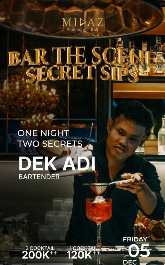 Bar the Scene at Midaz Bali