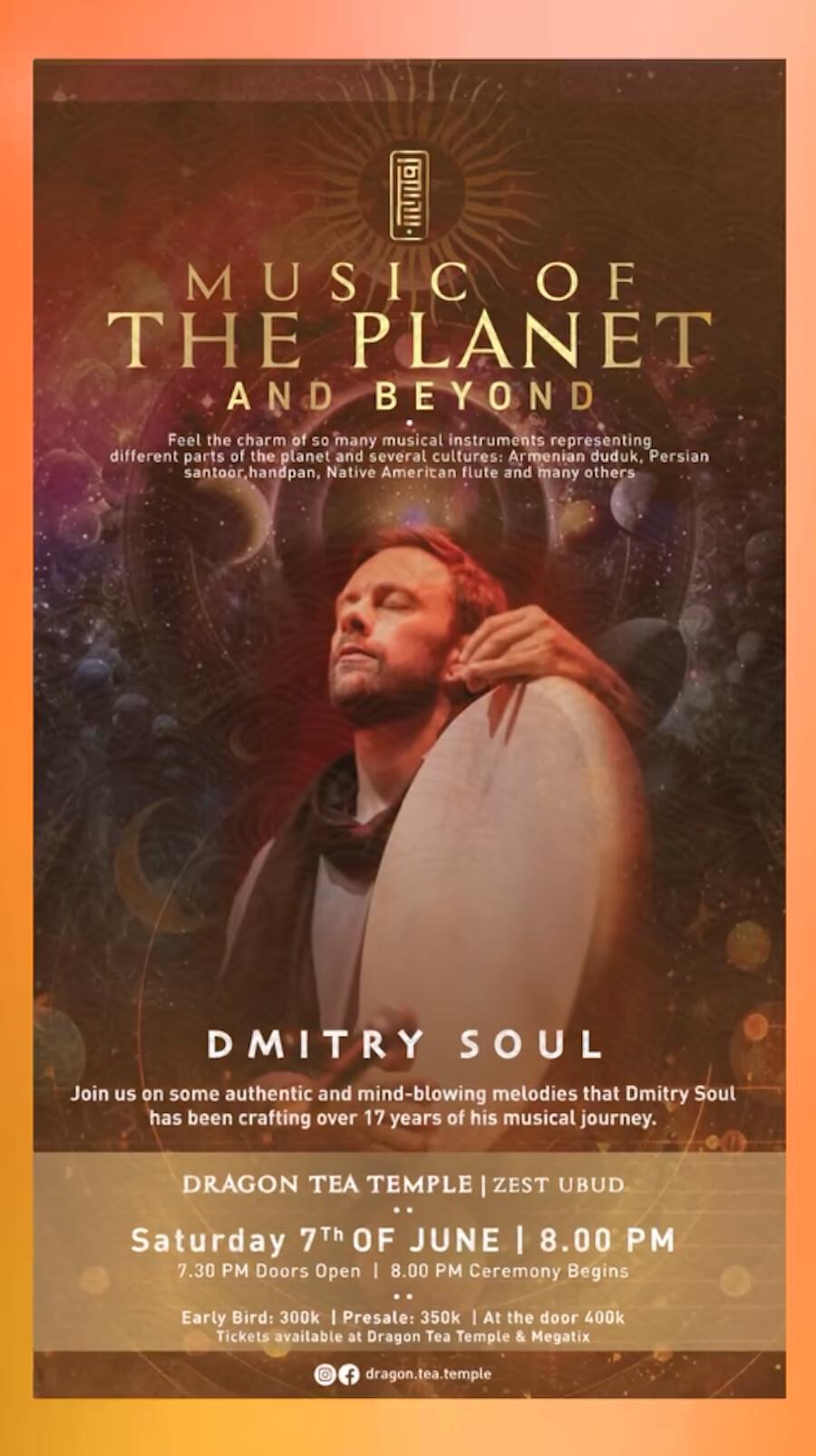 Music Of The Planet & Beyond at Dragon Tea Temple