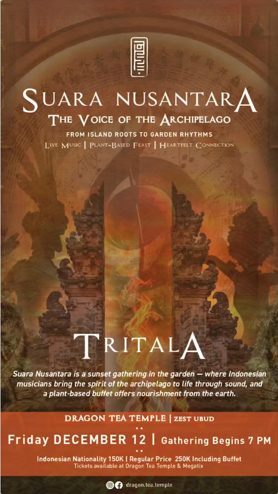 Suara Nusantara at Dragon Tea Temple