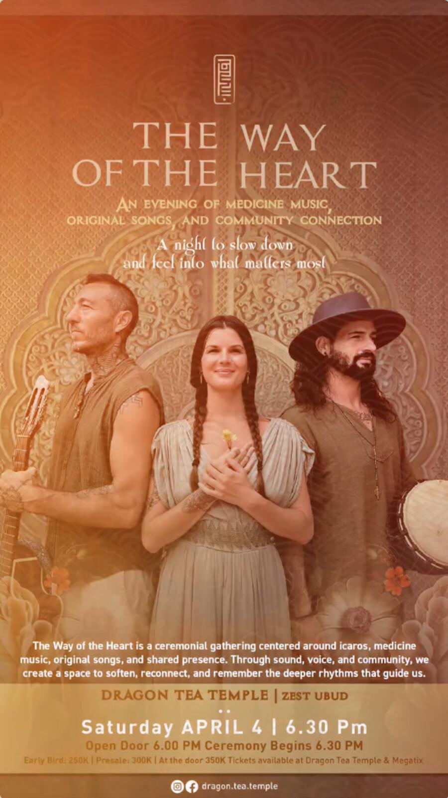 The Way of the Heart at Dragon Tea Temple