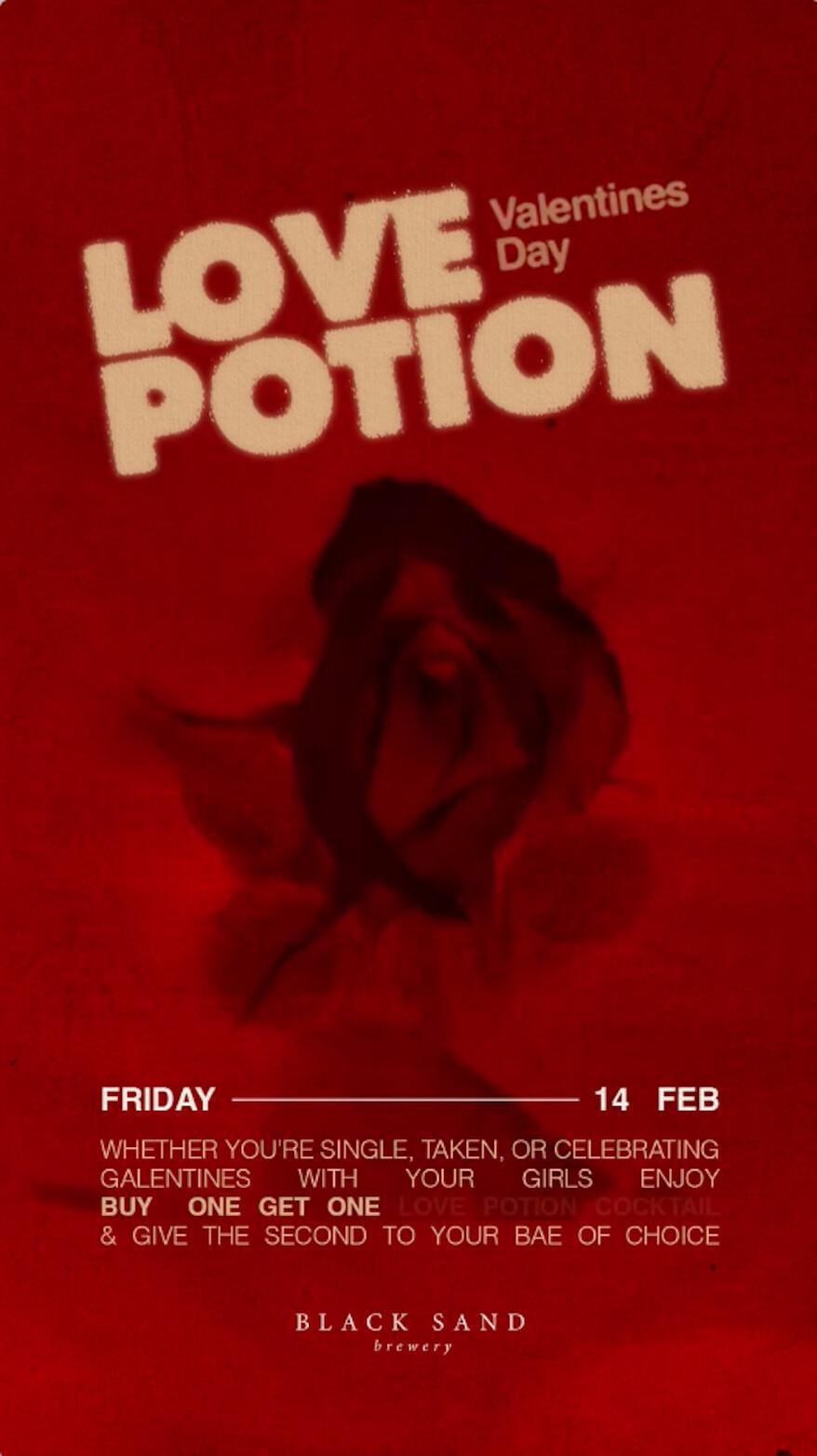 Love Potion at Black Sand Brewery 