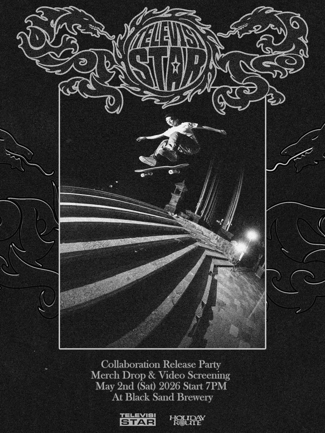 Televisi Star & Holiday Route Release Party at Black Sand Brewery 