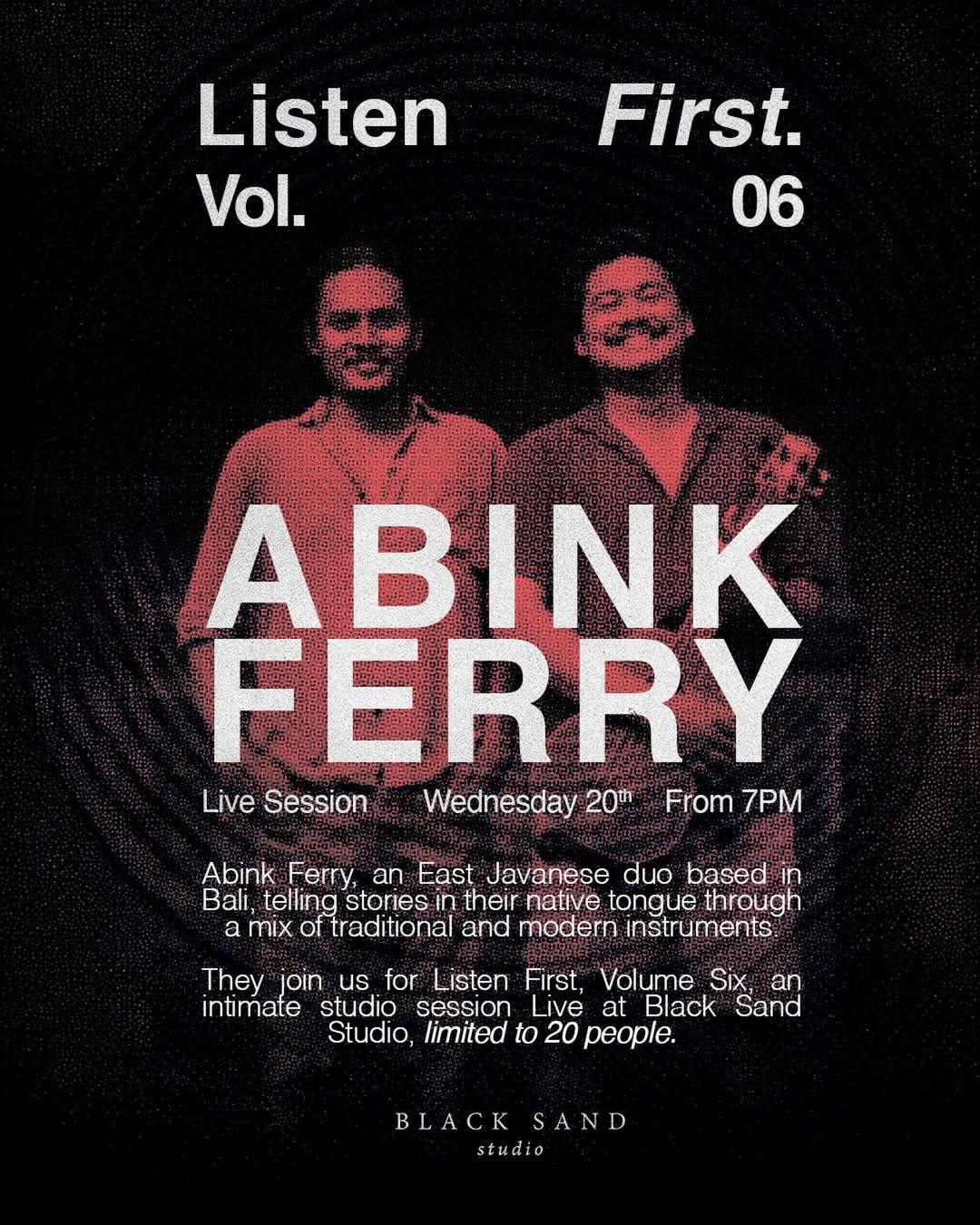 Abink Ferry Live Session at Black Sand Brewery Abink Ferry Live Session at Black Sand Brewery