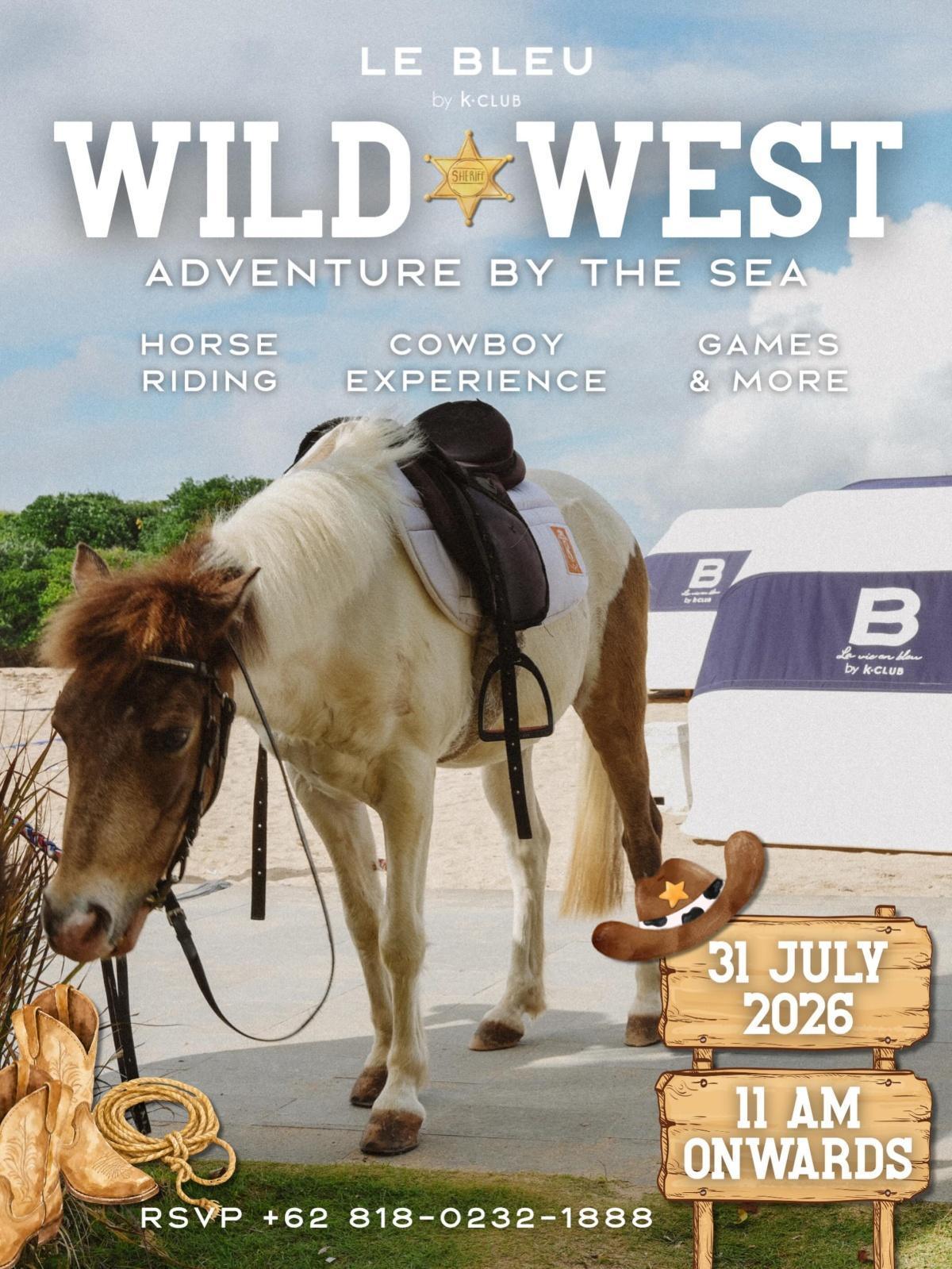 Wild West Adventure by the Sea at Le Bleu by K Club