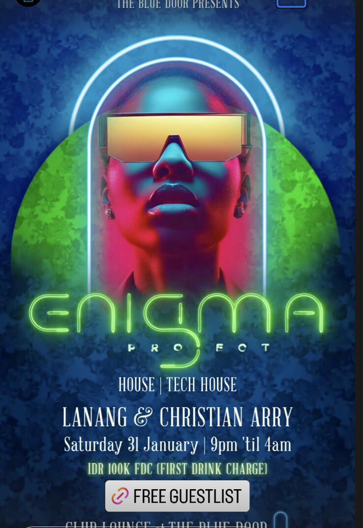 Saturday at The Blue Door Night Club