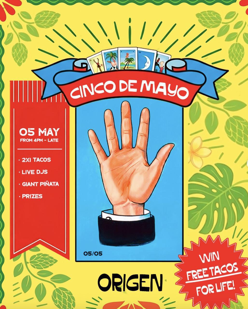 Cinco de Mayo party Bali at Origen