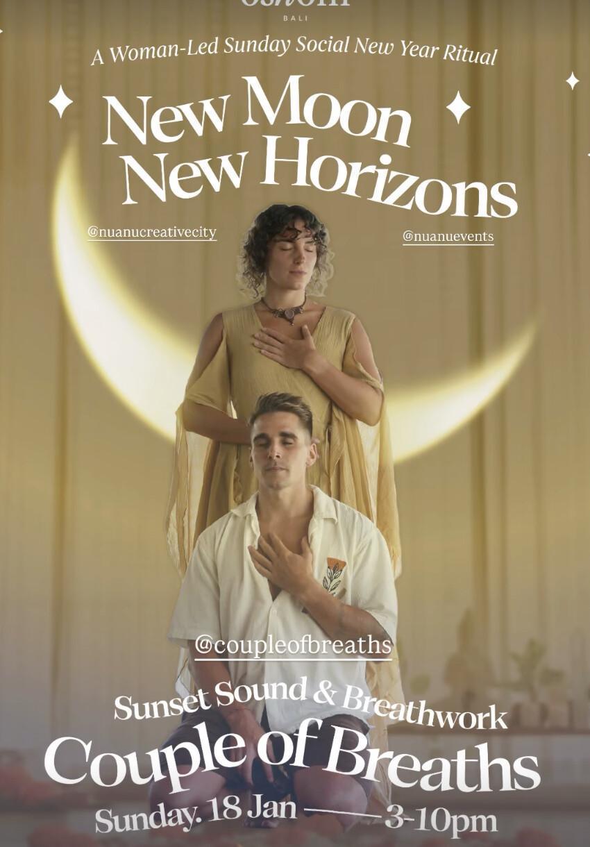 New moon new horizons at Oshom Bali