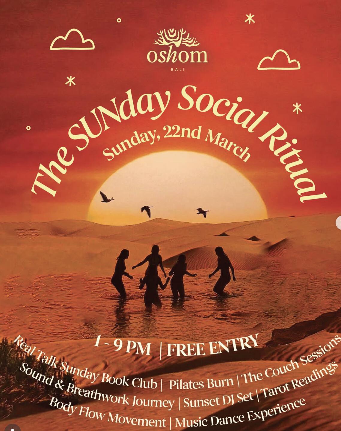 Sunday Social Ritual at Oshom Bali