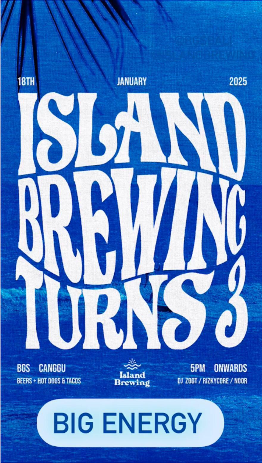 Island Brewing Turns 3 at BGS Bali Canggu Island Brewing Turns 3 at BGS Bali Canggu