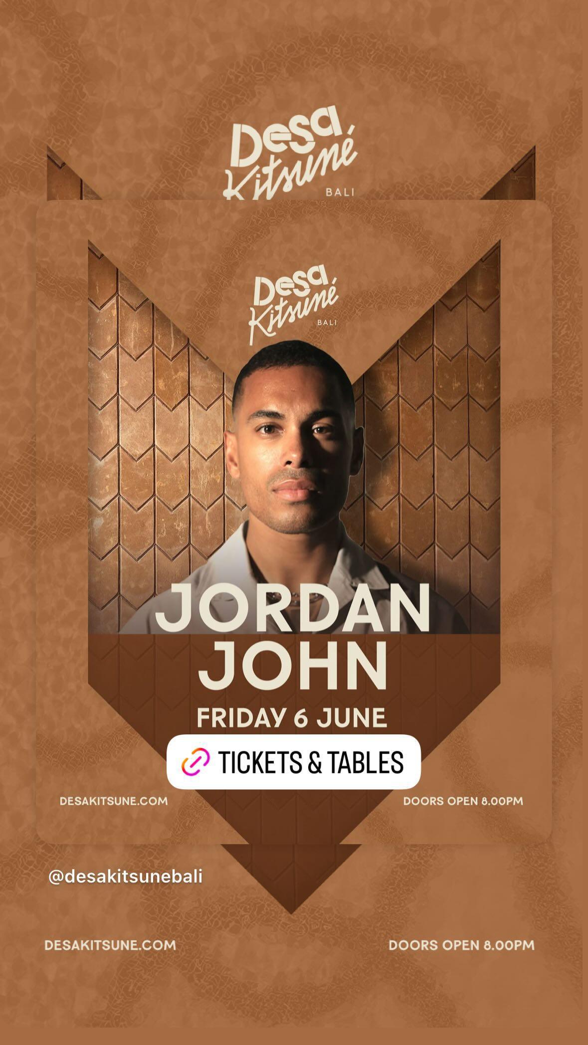 Jordan John at Desa Kitsune Bali