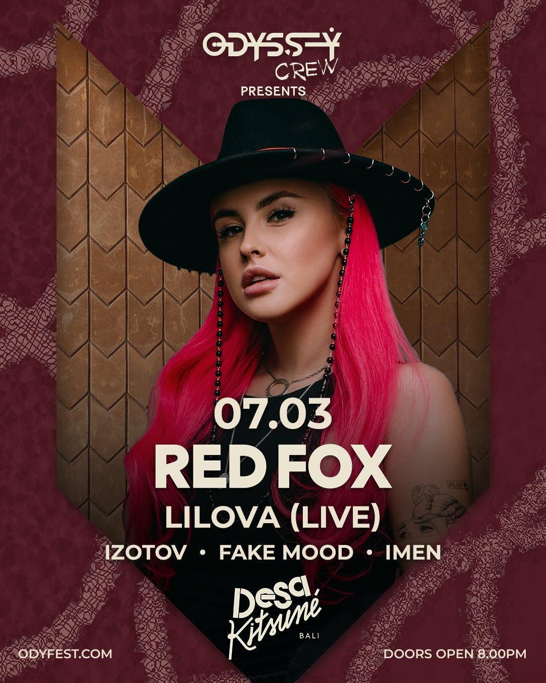 Red Fox at Desa Kitsune Bali Red Fox at Desa Kitsune Bali