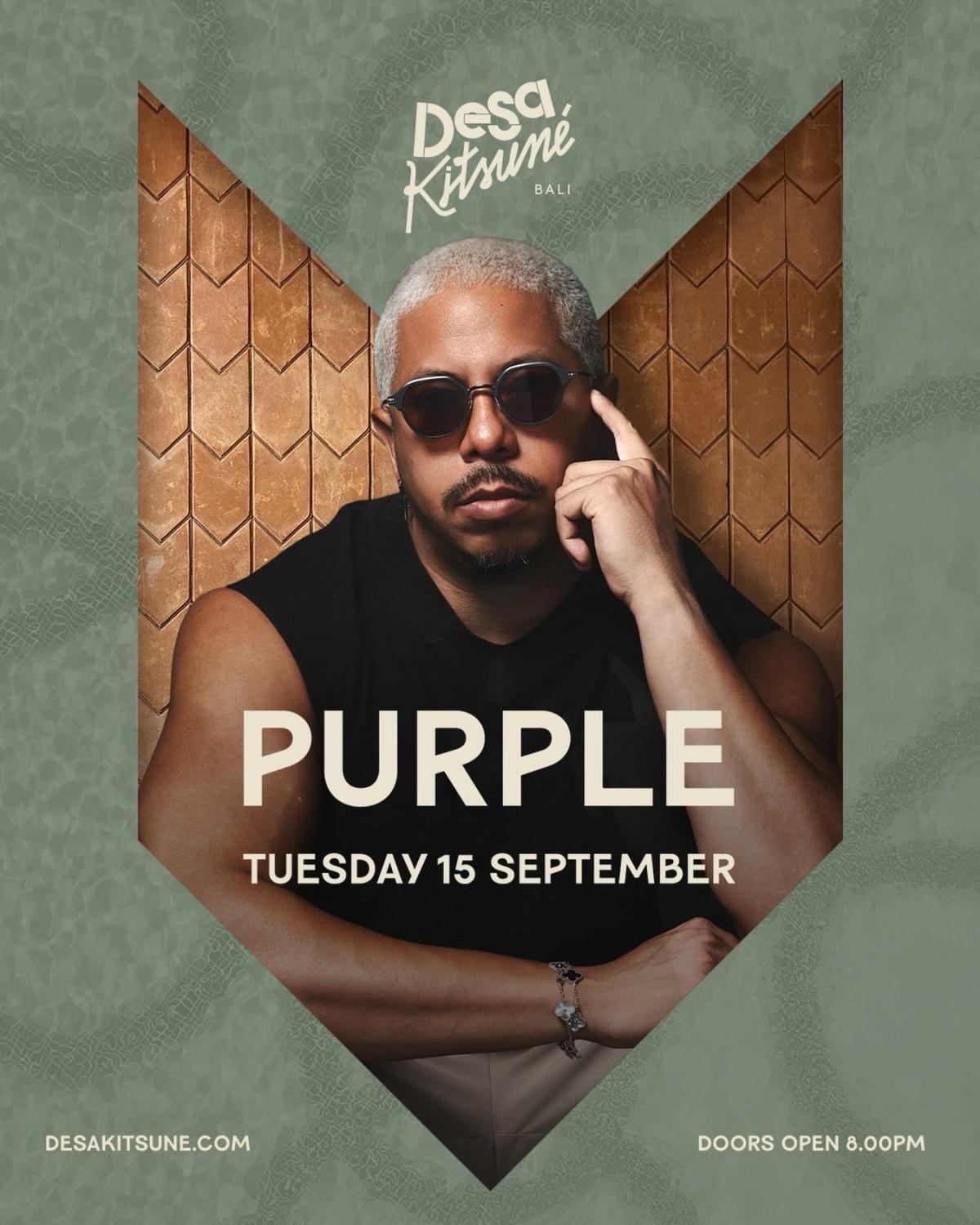 Purple at Desa Kitsune Bali Purple at Desa Kitsune Bali