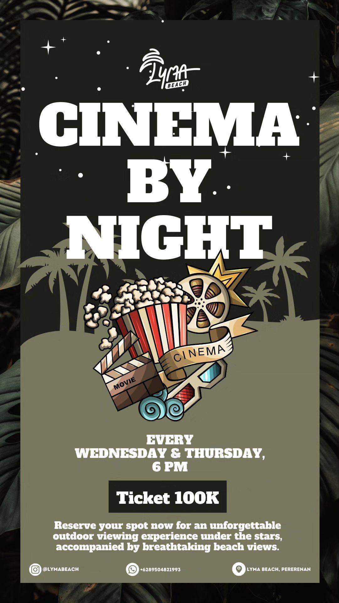Cinema By The Beach at Lyma Beach