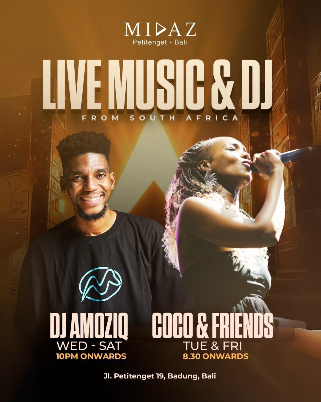 Coco & Amoziq at Midaz Bali