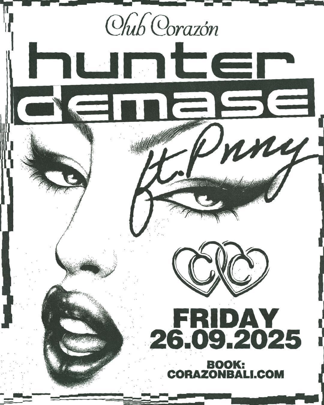 Hunter Demase feat. PNNY at Club Corazon Bali