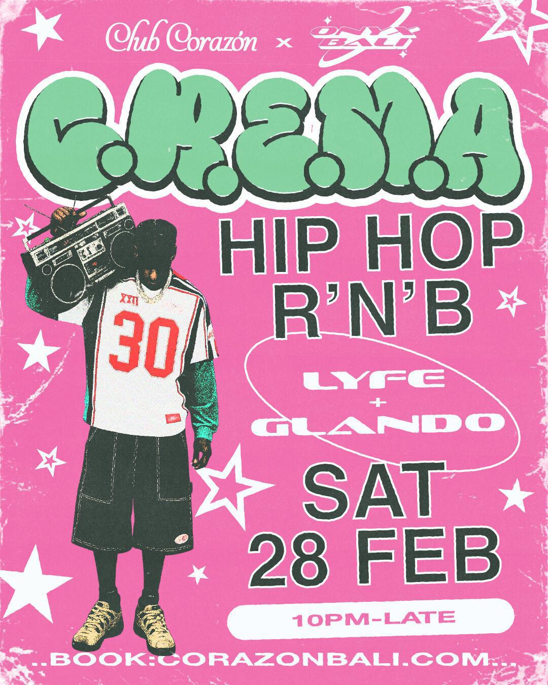 C.R.E.M.A at Club Corazon Bali