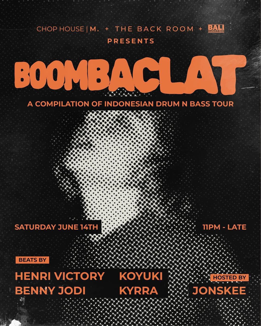 BOOMBACLAT at The Back Room