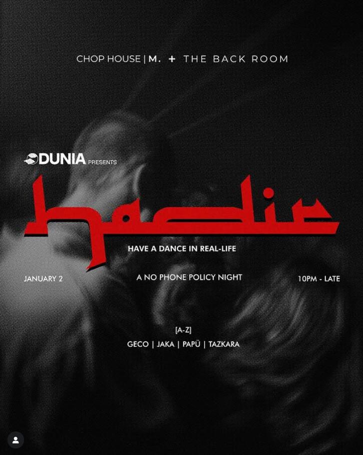 Friday at The Back Room