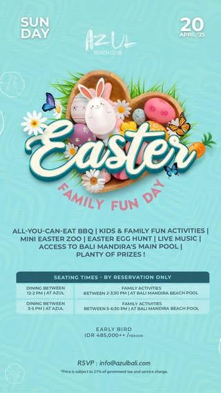Easter at Azul Beach Club
