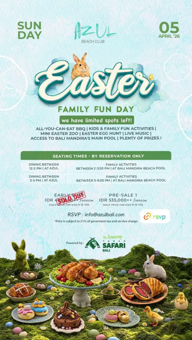 Easter at Azul Beach Club